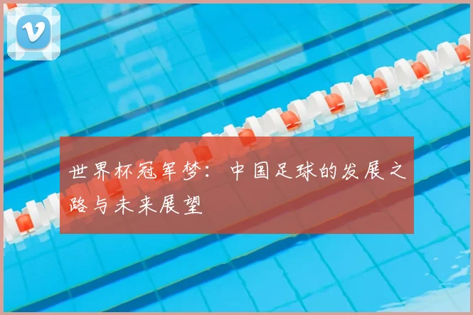 世界杯冠军梦:中国足球的发展之路与未来展望